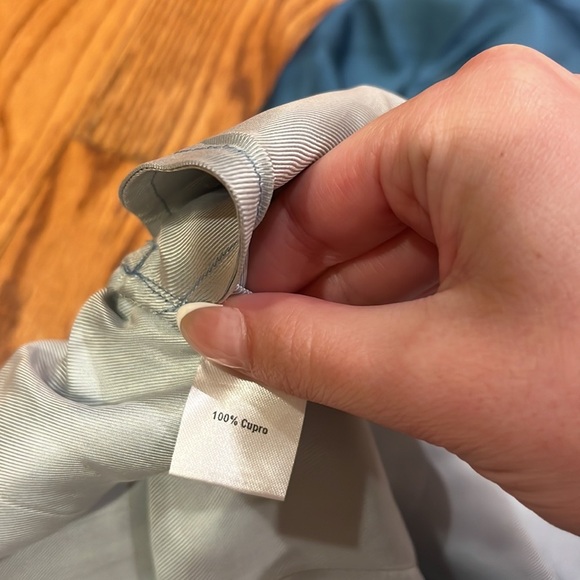 NWT Tucker Woman’s Dutch Blue In Cupro Twill Julia Pants Size S - Picture 6 of 6